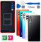 Eonpam Akkudeckel für Huawei P30 Rückseite Glas Original Backcover Back Glas Ersatz Reparatur Set mit Kameraobjektiv (Schwarz)