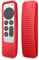 Fintie 2-in-1 Protective Case for 2021 2022 Apple TV Siri Remote - Lightweight Anti Slip Shockproof Cover for Apple TV 4K / HD Siri Remote Controller (2nd Gen / 3rd Gen), Red