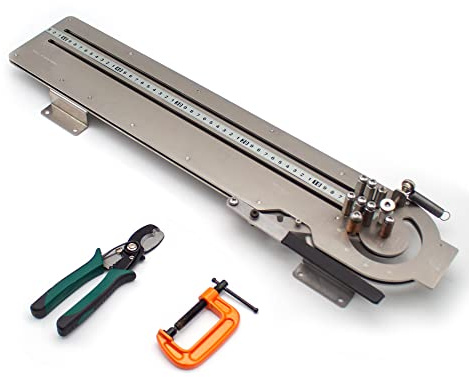 Jieotwice Manuale Cavo Macchina Piegatubi, Filo di Piegatura Strumento, Filo di Ferro Filo di Rame Macchina Piegatubi 10-50MM²