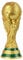 HshDUti Trophées de la coupe du monde de football 2022, réplique du trophée de la Ligue des champions de football, cadeau commémoratif (27 cm)