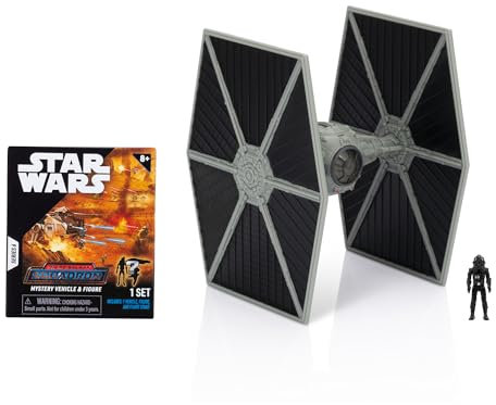 STAR WARS™ Micro Galaxy Squadron TIE Fighter (Armada Edition) Mystery Bundle – Véhicules de 7,6 cm et 6,3 cm avec accessoires (exclusivité Amazon)