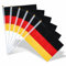 Chornow Deutschland Flagge, 20 Stück Kleine Deutschland Fahne 14 x 21 cm Handgehaltene Mini-Flagge für Paraden,Karneval,Festival Feiern,Party, Hausgarten Party Bar Deko