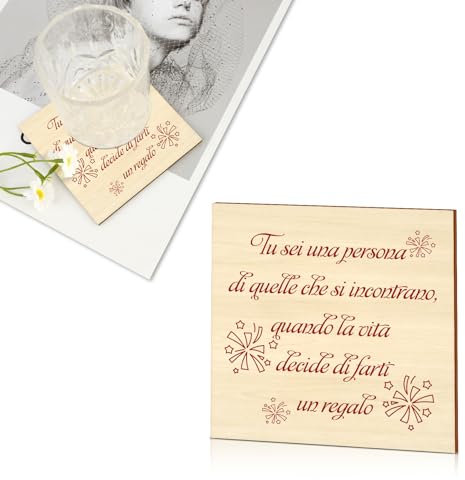 Regalo Donna,Idee Regalo Donna,Regalo Amica,Regalo Amica Natale,Regalo Uomo Originale Utile,Regali Donna Natale,Regalo Fidanzato,Sottobicchieri,Frasi Motivazionali Regalo,Regalo Natale Donna