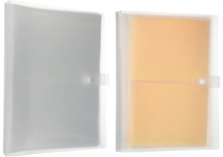 PATIKIL 4x6 Index Cards Holder, 2Pcs 80 Page Hold 160 Cards Organizer Pouches Book Binder Cards Sleeve Storage Protector for Pictures Study Card Note Cards Recipe Card