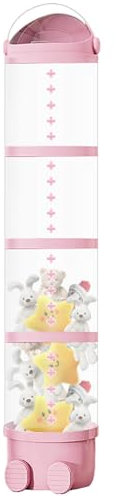 Stuffed Animal Storage Tube | Soft Toy Storage Tube | Transparent Stuffed Animal Doll Organiser | Vertical Stuffed Animal Organizer | Large Doll Display Bucket For Living Room