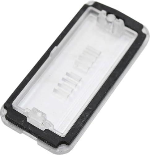 Kennzeichenbeleuchtung hinten – Kompatibel mit Fiat 500 und Abarth 500 (2007–2022) – OEM-Nummer 51800482 – Platte Lampe Linse, Ohne Glühbirne