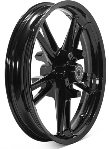 TARAZON 21x3.5 Enforcer Felge Schwarze Vorderrad Vorderfelge Schlauchlos für Harley 2009-2023 Touring Road King Road Glide Electra Glide Street Glide Ultra Classic Ultra Limited