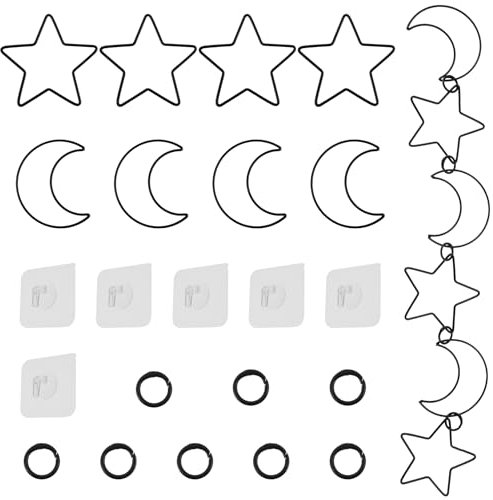 Pentagon Kettenspalier für Kletterpflanzen, Rankhilfe für Kletterpflanzen DIY Rankgitter für Kletterpflanzen, Pflanzenrankenstütze für Kletterpflanzen Spalier Zimmerpflanzen