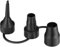 OBEST 3 Inflator Nozzles, Electric Air Pump Adapter 3 Sizes Interchangeable Air Pump Nozzle Adapter for Air Mattresses, Inflatable Pools (3 Sizes Nozzles)