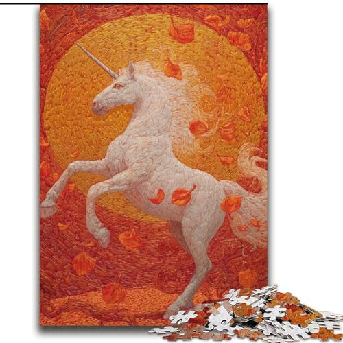 Jigsaw Puzzles for Teenagers 2000 Jigsaws Mysterious Unicorn Difficult Hard Gifts for Friends And Family Suitable for And 14 70x100cm
