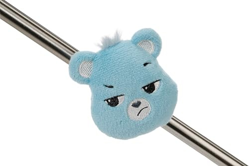 Mini MagNICI Glücksbärchis Brummbärchi 6cm - blau - Kuscheltier mit Magnet – Plüschtier haftet auf Metalloberflächen, Magnettafeln und Taschenhänkel als Reisebegleiter – tolle Geschenkidee | 62807
