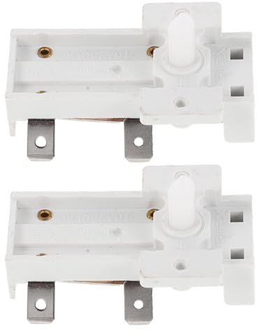 Homoyoyo Lot de 2 thermostats réglables : contrôleur de chauffage en ligne de remplacement pour radiateur à bain d'huile - Thermostat d'énergie pour usage intérieur et extérieur
