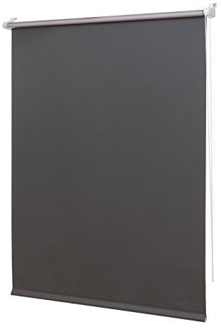 Ventanara® Verdunkelungsrollo ohne Bohren Klemmfix Thermorollo Grau inklusive Klemmträgern 80 x 210 cm