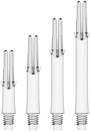 L-Style Kunststoff-Schäfte Dart-Schäfte L-Shaft Clear 33mm Set (3 Stück)