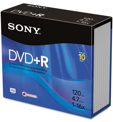 DVD + R Discs, 4.7 GB, 16 x, verkauft als 1 Paket