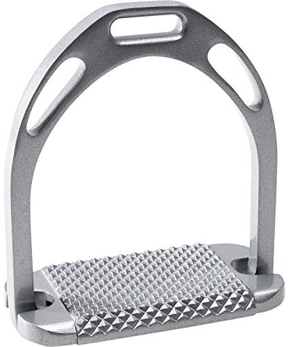 Feeling 201265125 Pro Steigbügel aus Aluminium, 12,5 cm, Silber