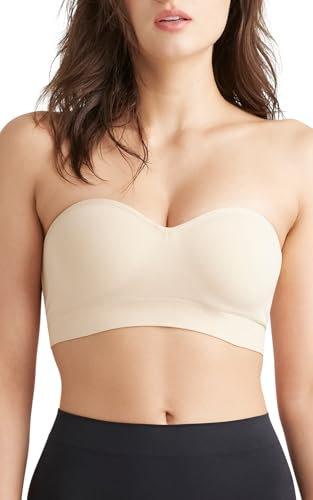Yummie Women's Peyton Contour Strapless Convertible Bra, Opaque, Frappe, XS