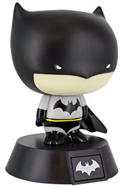 Paladone DC Comics Batman 3D Leuchte Icon Light, Plastik, Schwarz
