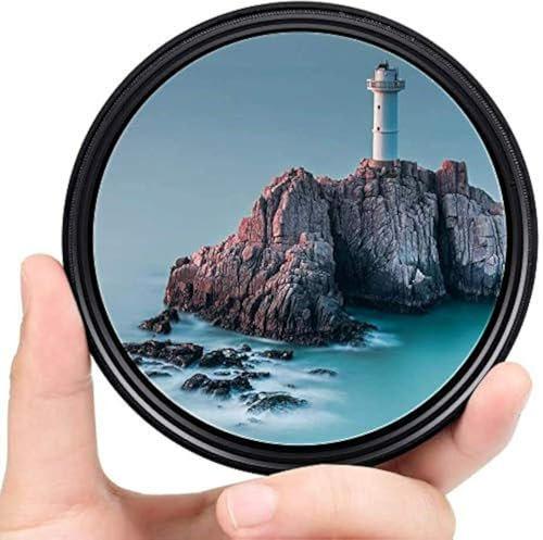 Yangers filtro a densità neutra variabile 2-32 - 400 67mm, regolabile ND2 a ND400 (8 stop) kit set per fotocamera Canon Nikon Sony DSLR con scatola di immagazzinaggio