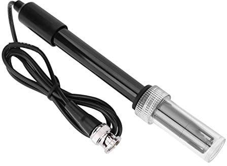 Nikou Ph Sonde Elektrode Aquarium Sensor Pool Messgerat, Hohe Empfindlichkeit, Hohe Präzision, Genaue Und Zuverlässige 0-14PH ABS PH-Sensorsonde