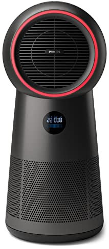 Philips 3-in-1 Air Purifier - Fan and Space heater - Pure and cozy warm air - Purifies rooms up to 42 m² - HEPA & Active Carbon filters - (AMF220/35)