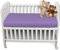 2 Pack Cot Bed Anti-Allergy, Breathable, Easy Care Fitted Sheets for Babies, Toddlers and Nurseries (Lilac, Cot (60CM x 120CM))
