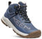 KEEN Damen Nxis Evo Mid Waterproof Wanderstiefel, Vintage Indigo/Harbor Gray, 40 EU