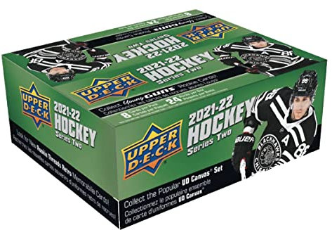 SERIES Upper Deck 202122 Einzelhandelskarton, 24 Stück