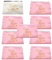 Syijupo 9 Stück Braut Team Bride Leinwand Makeup Tasche JGA Kosmetiktaschen Bridal Shower Präsent, JGA Party Zubehör Junggesellenabschied Mitgebsel Dekoration für Hochzeit, Verlobung, Braut Präsent