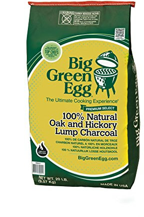 Big Green Egg Premium 100% Natural Lump Charcoal - 8kg