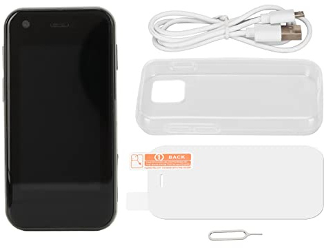 ciciglow 3G/2G -Smartphone, 2,5-Zoll-Dual-SIM-Handy, 1 GB RAM, 8 GB ROM, Ultradünnes WiFi-GPS-Taschenhandy, 2 MP Front- und 5 MP Rückkamera(Grün)