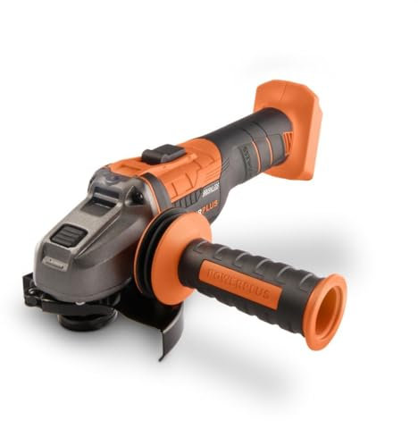 Dual Power Cordless Winkelschleifer POWDP35170-40V Schleifer - Schleifteller 125mm ᴓ, ohne Akku oder Ladegerät, Elektrowerkzeug