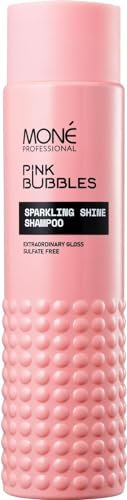MONÉ PROFESSIONAL - Shampoo für coloriertes Haar, Intensiver Glanz - Haarshampoo Damen Ohne Sulfate, Parabene und schädliches Silikon - Intensiver Farbschutz - Nährend & Geschmeidig - 300 ml