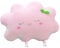 Wolke Kissen, Wolke werfen Kissen für Schlafzimmer Auto dekorativ, 3D Plüsch Wolke geformte dekorative Kissen, dekorative Kindergarten Kissen, Spielzimmer Dekor, niedliche Kinder werfen Kissen (Rosa)