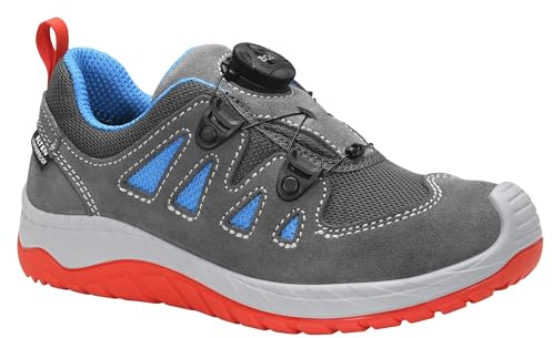 ELTEN Kinderschuhe Outdoor Maddox Kids BOA Grey-red Low für Mädchen und Jungen