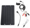BOROCO Solar-Brunnenpumpe, 20 W Solar-Wasserpumpen-Set, Solarpanel-Set, Pumpe, Solarbetriebene Springbrunnenpumpe Für Vogelbad, Teich, Garten, Aquarium