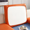 YUCFS Sofakissenbezüge, Ledersofa-Sitzkissen-Schonbezüge, rutschfeste Sofakissen, Stretch-Rückenlehnenkissen, Bezug, Couch-Kissenbezüge (Farbe: Orange, Größe: 1 Sitzer)