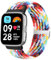 SHIJZWD Intrecciato Cinturino Compatible con Xiaomi Redmi Watch 3 Active per Uomini Donne, Sportiva Bracciale di ricambio Elastica Nylon Cinturino per Xiaomi Redmi Watch 3 Active