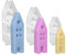 Aulese 3 Stück Silikonform Kerzenhalter Set, Silikonform Haus mit Fenster, Kerzenhalter Epoxidharz Formen Haus Silikonform Kerzenformen für Sojawachs Kerzen, Seife, Gips, Handwerk