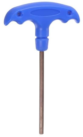 TOP-VIGOR 1 clé hexagonale H4 avec poignée en T, 4 mm en acier S2, clé hexagonale intérieure en T, clé Allen, outil de réparation de clé Allen