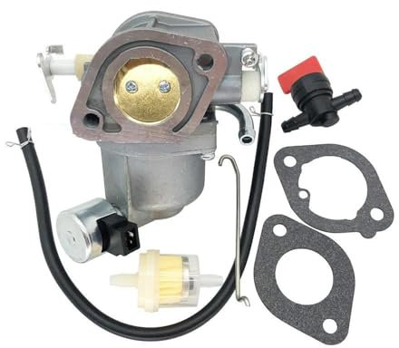 QAQMHVCVB Carburateur Pièces De Moteur De Tondeuse À Gazon pour B&Riggs pour S&tratton 597126 595216 Tracteur pour Intek 40N777 40N877 44N677 594207