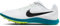Nike Herren Rival Distance Langstrecken-Spikes, White/Black-Bright Spruce-Vapor Green, 39 EU