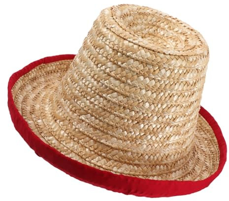 YARNOW Akrobatischer Hut Sonnenhut Strohhüte Für Damenkostüm Strandhüte Für Damen Sonnenhüte Strandhüte Strohhüte Für Männer Ruffy-Hut Anime-Hut Chopper-Hut Ruffy Bootsfahrerhut Stroh