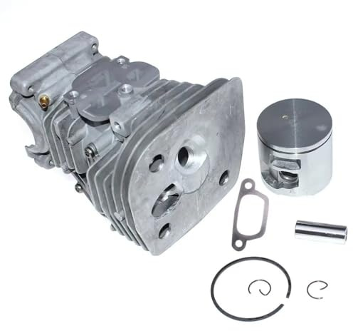 AFUSFEXP Kit de 7 pistones Cilindro 47 mm for Motosierra Husqvarna 455, Rancher, 455E, 460, Jonsered CS2255, PN 537320402 y 537320501