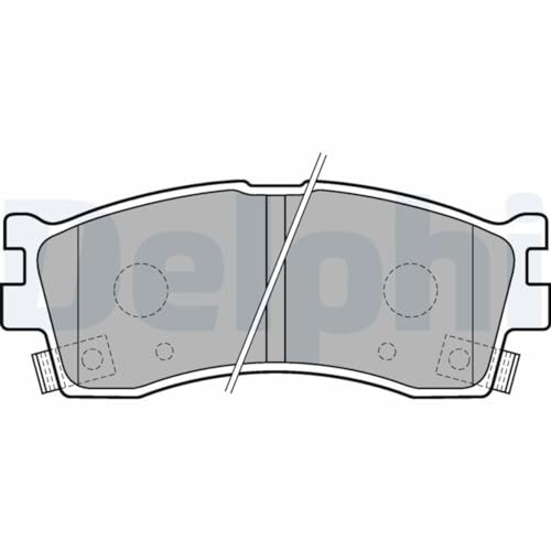 Delphi LP1702 Brake Pad