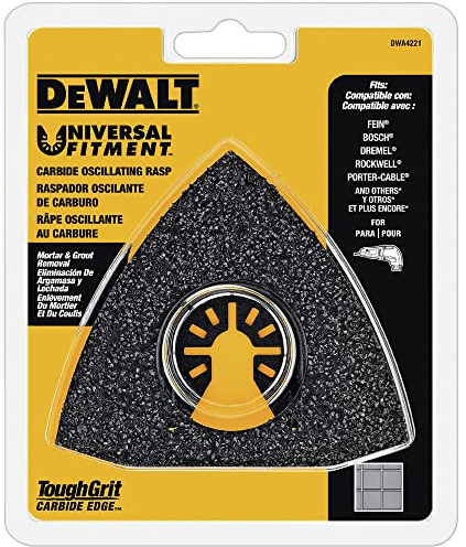 DEWALT Dwa4221 Oscillating Carbide Rasp