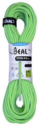 Beal Opera 8.5MMx70M GD Green Kletterseil, 70 m