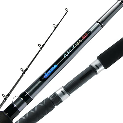 Okuma Classic Pro Glt® Lachs Rod, Gloss Black & Mirrior Silver