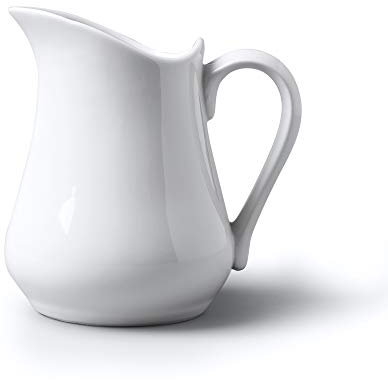 Wm Bartleet & Sons, Porcelain Traditional Jug 1100 ml, 2 pint - White