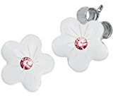 SCOUT Kinder-Ohrstecker 925 Silber rhodiniert Zirkonia rosa - 262160100